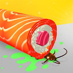 Sushi Roll 3D - Cooking ASMR